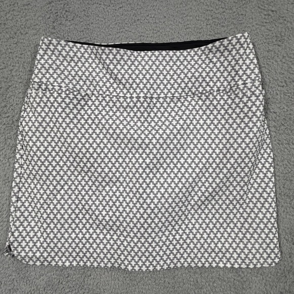 SC & CO Pants - SC & Co Skort size XL White Black Geometric Pickleball sporty golf stretch